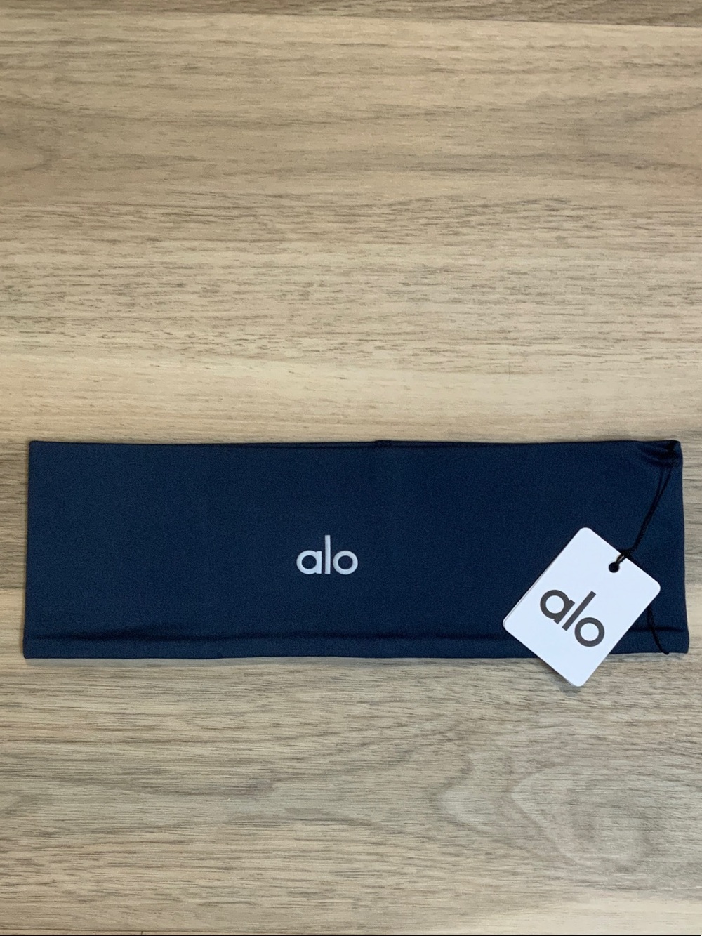 ALO Yoga Navy Performance Conquer Athletic Headband